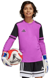 adidas Kinder squadra 25 keepershirt met lange mouwen - maat 134 Paars