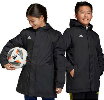 adidas Kinderen/kids entrada 22 stadionjasje - maat 134 Zwart
