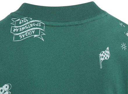 adidas Kinderen/kinderen bluv q3 t-shirt Groen - 164