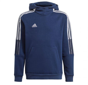 adidas Kinderen/kinderen tiro 21 hoodie Blauw - 128