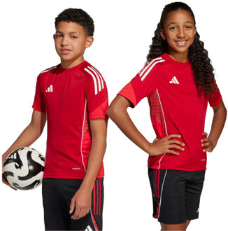 adidas Kinderen/kinderen tiro 24 t-shirt Rood - 146/152
