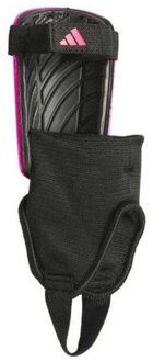 adidas Kinderen/kinderen tiro wedstrijd voetbal scheen & enkelbeschermers Zwart - L