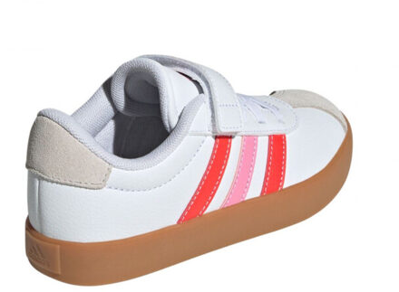 adidas Kinderen/kinderen vl court 3.0 suède trainers - maat 33 Wit