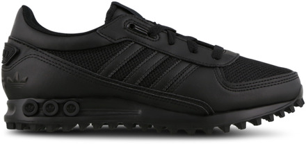 adidas LA Trainer Kindersneakers - Zwart - Maat 38 - Leer Black