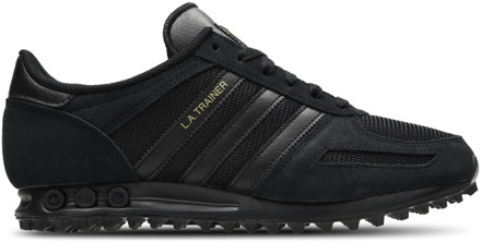 adidas LA Trainer Sneakers Heren - Zwart - Maat 41 1/3 - Textil Black