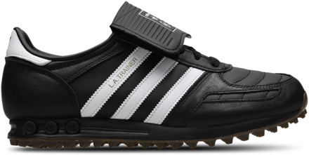 adidas LA Trainer Sneakers Heren - Zwart - Maat 44 2/3 - Leer Black
