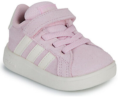 adidas Lage Sneakers adidas GRAND COURT 00s EL I" Roze - 19,21,24,26,27,23 1/2,26 1/2