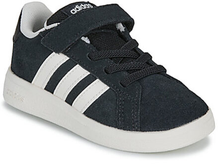 adidas Lage Sneakers adidas GRAND COURT 00s EL I" Zwart - 19,20,21,22,23,24,23 1/2,25 1/2,26 1/2