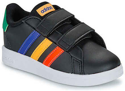 adidas Lage Sneakers adidas GRAND COURT 2.0 CF I" Zwart - 19,20,21,22,23,24,25,27,23 1/2,26 1/2