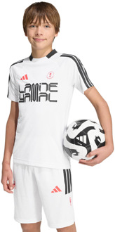 adidas Lamine Yamal T-shirts Kinder - Wit - Maat 159 - 164 CM - Poly Jersey White