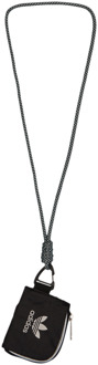 adidas Lanyard Tassen Unisex - Zwart - One Size - Poly (Polyester) Black