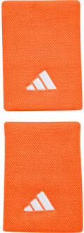 adidas Large Wristband oranje/wit - ONE-SIZE