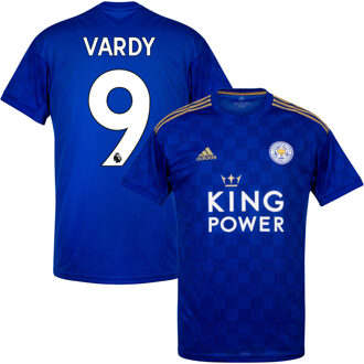 adidas Leicester City Shirt Thuis 2019-2020 + Vardy 9 - 50