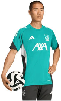 adidas lfc eu tr jsy trainingshirt replica voetbal - Groen - XS