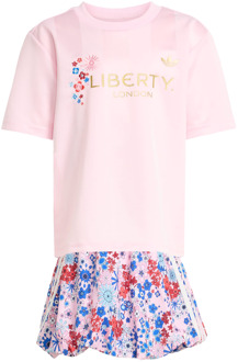 adidas Liberty London Trainingspakken Peuter - Roze - Maat 111 - 116 CM - Poly Mesh Pink