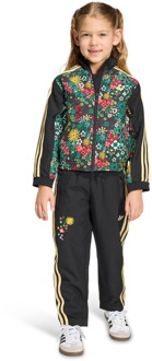 adidas Liberty London Trainingspakken Peuter - Zwart - Maat 117 - 122 CM - Poly Mesh Black