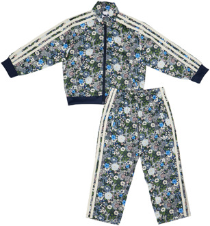 adidas Liberty Trainingspakken Peuter - Blauw - Maat 105 - 110 CM - Poly Tricot Blue