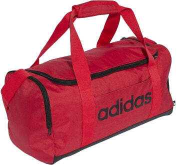 adidas Lineaire duffeltas - maat M Rood