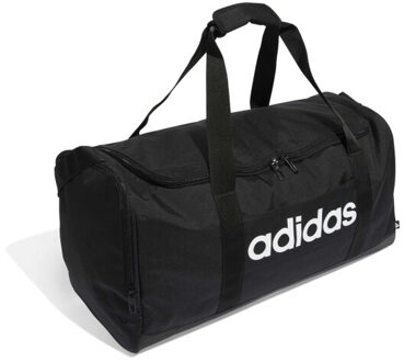 adidas linear duffel m sporttas - - maat One size Zwart