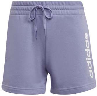 adidas Linear French Terry Shorts Dames paars - XXS