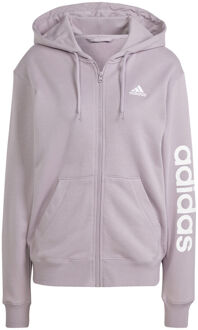 adidas Linear French Terry Sportjas Dames mauve - XS,S,M,XL