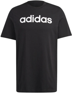 Adidas linear shirt zwart heren heren - XL