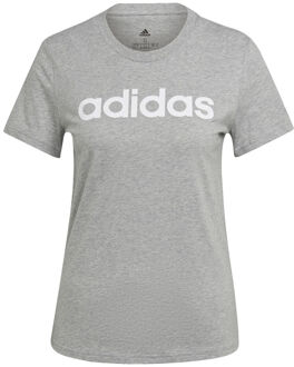 adidas Linear T-shirt Dames grijs - XS