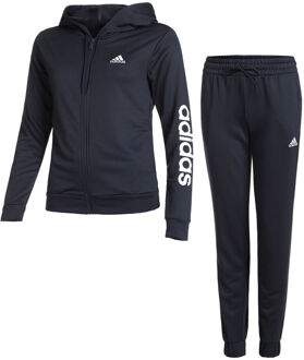 adidas Linear Trainingspak Dames donkerblauw - M