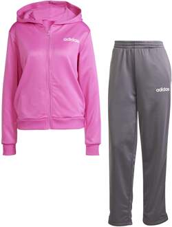 adidas Linear Trainingspak Dames-Pink,Grijs roze - XS,S,M,L,XL