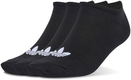 adidas Liner Socks 3 Pairs Sokken Unisex - Zwart - Maat 43-45 - Poly (Polyester) Black