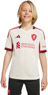 adidas Liverpool Fc 25/26 Away Jersey Truien/Replica's Kinder - Wit - Maat 135 - 140 CM - Mesh/Synthetisch White