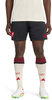 adidas Liverpool Fc 25/26 Away Shorts Korte Broeken Heren - Zwart - Maat L - Poly Mesh Black