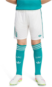 adidas Liverpool Fc 25/26 Third Shorts Korte Broeken Kinder - Wit - Maat 171 - 176 CM - Poly Mesh White