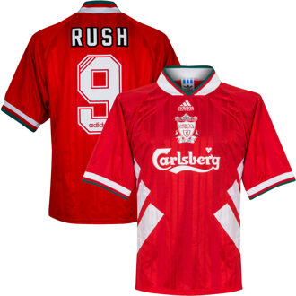 adidas Liverpool Shirt Thuis 1993-1995 + Rush 9 - Maat L