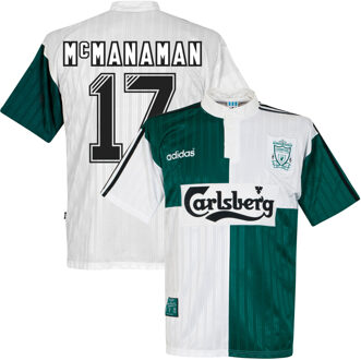 adidas Liverpool Shirt Uit 1995-1996 + McManaman 17 - Maat XL