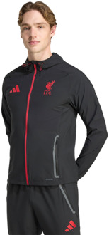 adidas Liverpool Trainingspakken Heren - Zwart - Maat L - Poly Woven Black