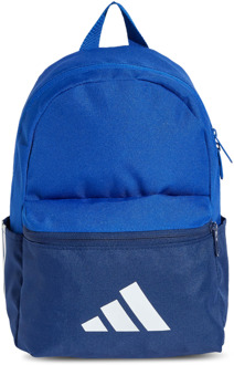 adidas Logo Backpack Tassen Unisex - Blauw - One Size - Poly (Polyester) Blue