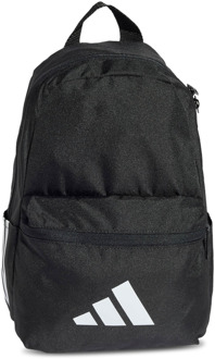 adidas Logo Backpack Tassen Unisex - Zwart - One Size - Poly (Polyester) Black