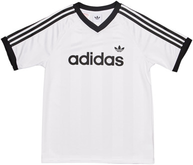 adidas Loose Jersey T-shirts Kinder - Wit - Maat 123 - 129 CM - Poly Jersey White