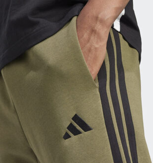 adidas m 3s fl tc pt sport pantalon heren - Groen - L