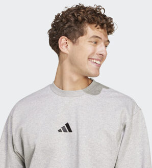 adidas m feelcozy swt sweater heren - - maat L Grijs