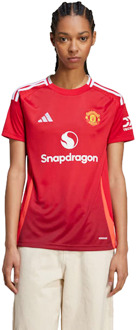 adidas Manchester United 24/25 Home Truien/Replica's Dames - Rood - Maat 40 - Poly Mesh Red