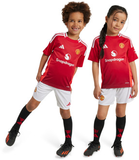 adidas Manchester United 24/25 Home Truien/Replica's Peuter - Rood - Maat 99 - 104 CM - Poly Mesh Red