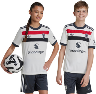 adidas Manchester United 24/25 Third Truien/Replica's Kinder - Wit - Maat 171 - 176 CM - Poly Mesh White