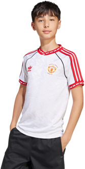 adidas Manchester United '91 Away Truien/Replica's Kinder - Wit - Maat 147 - 152 CM - Poly Mesh White