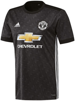 adidas Manchester United Fc Uitshirt 17/18 Zwart Heren - Black/White