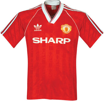 adidas Manchester United Shirt Thuis 1988-1990 - Maat S