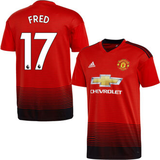 adidas Manchester United Shirt Thuis 2018-2019 + Fred 17