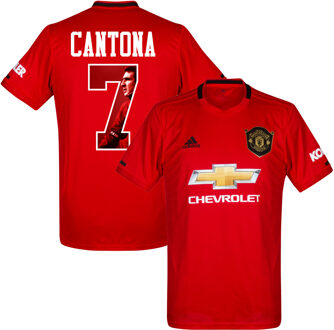 adidas Manchester United Shirt Thuis 2019-2020 + Cantona 7 (Gallery Style) - 62