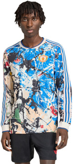 adidas Manchester United Stone Roses Jersey Truien/Replica's Heren - Multi - Maat S - Poly Mesh